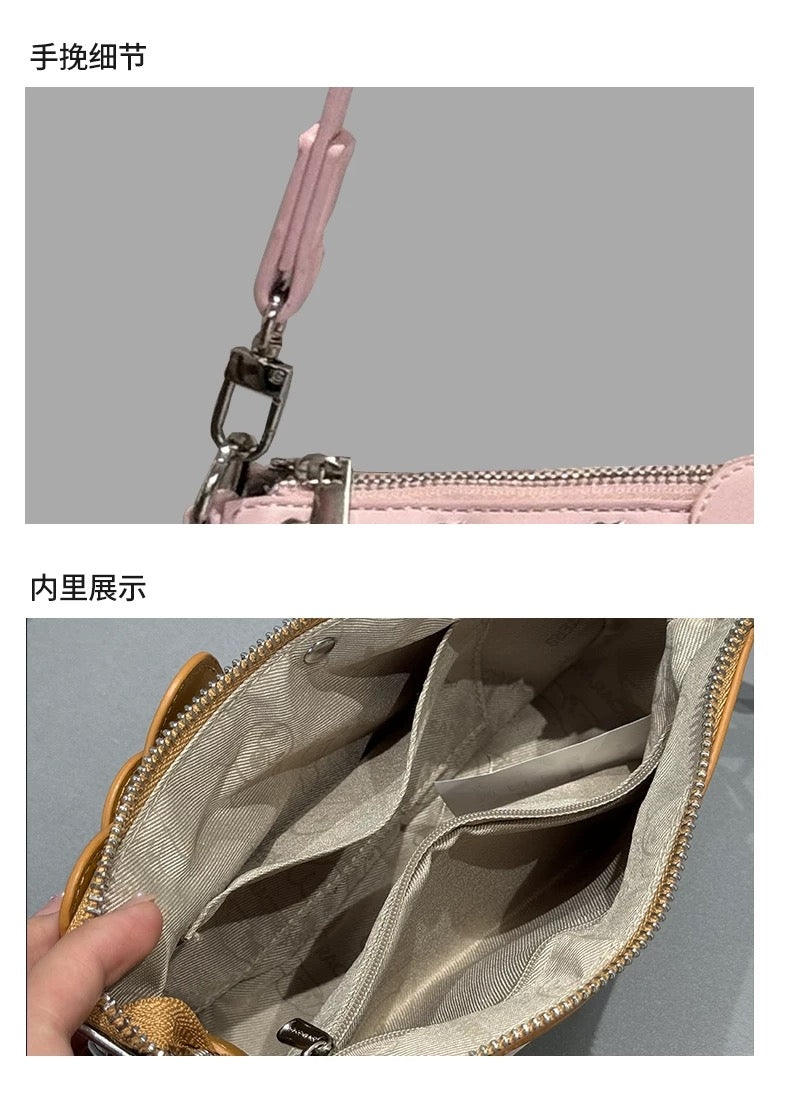 Hellokitty Hobo Bag for Women Shoulder Crossbody Bags Y2K Small Clutch Totes Handbag Evening Armpit Top Handle Purse(gift box packaging)