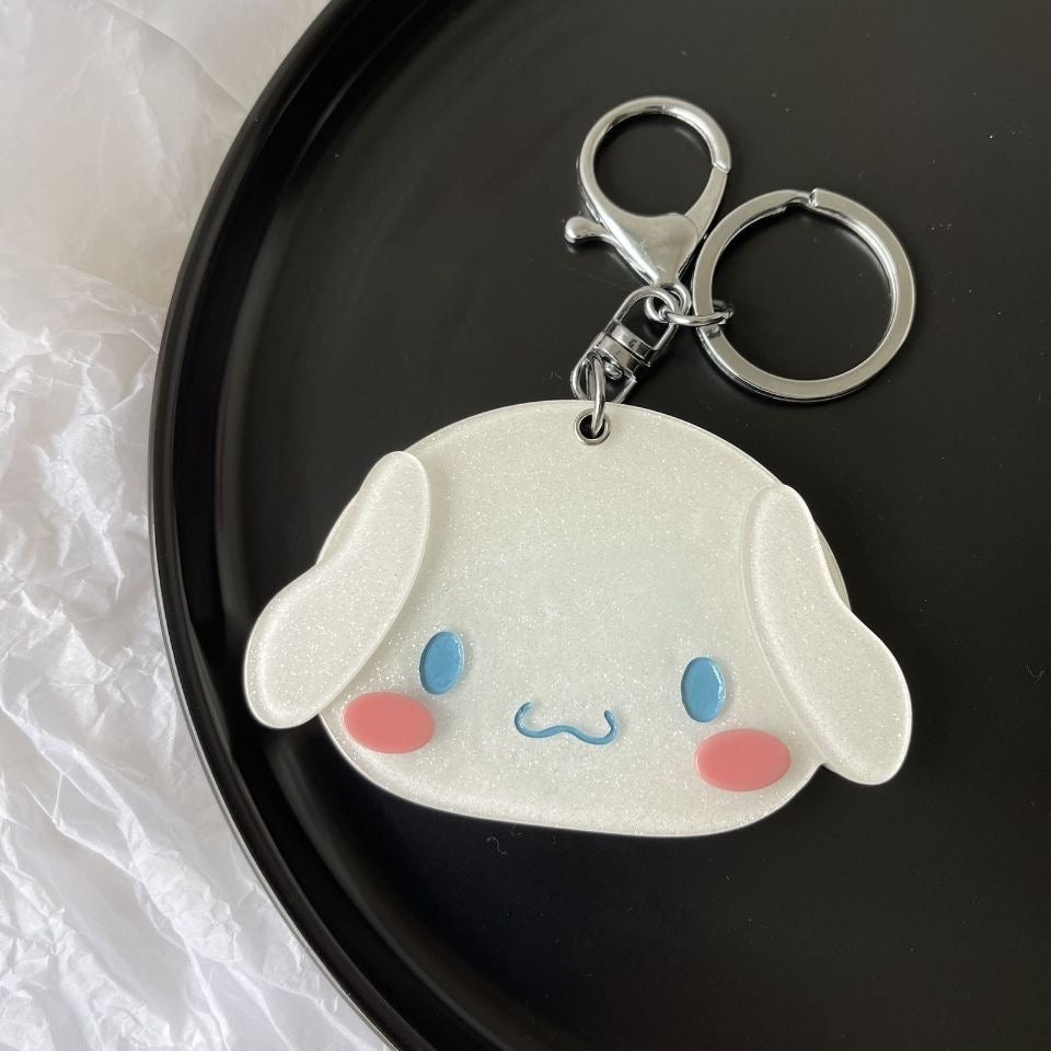Sanrio Slider Mirror Keychain