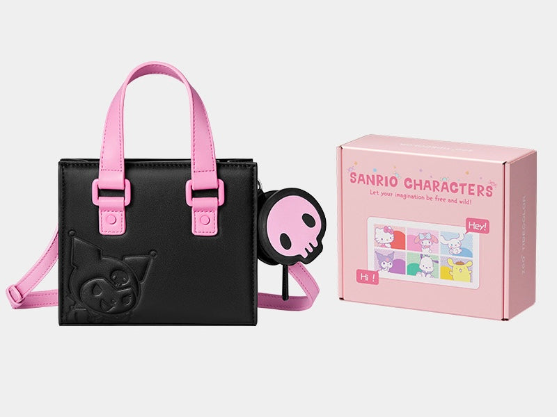Sanrio Crossbody Messenger Bag Classic Cambridge Bag Work Cross-body Bag Satchel Purse Handbag(gift box packaging)