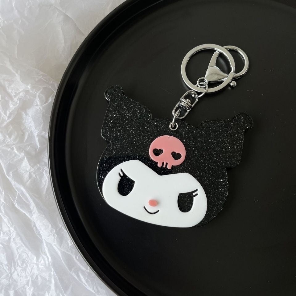 Sanrio Slider Mirror Keychain
