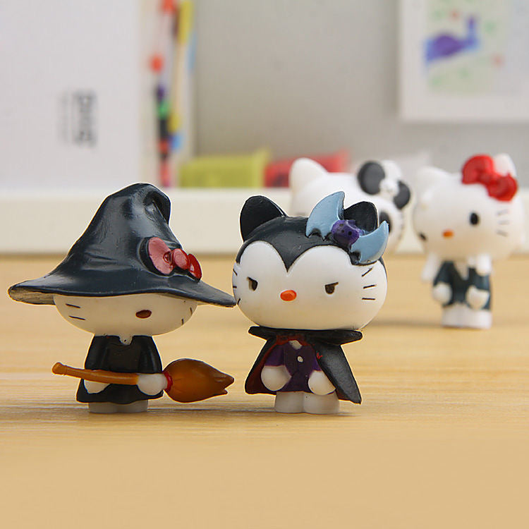 Sanrio Hello Kitty Halloween Ornaments|6 Count (Pack of 1)