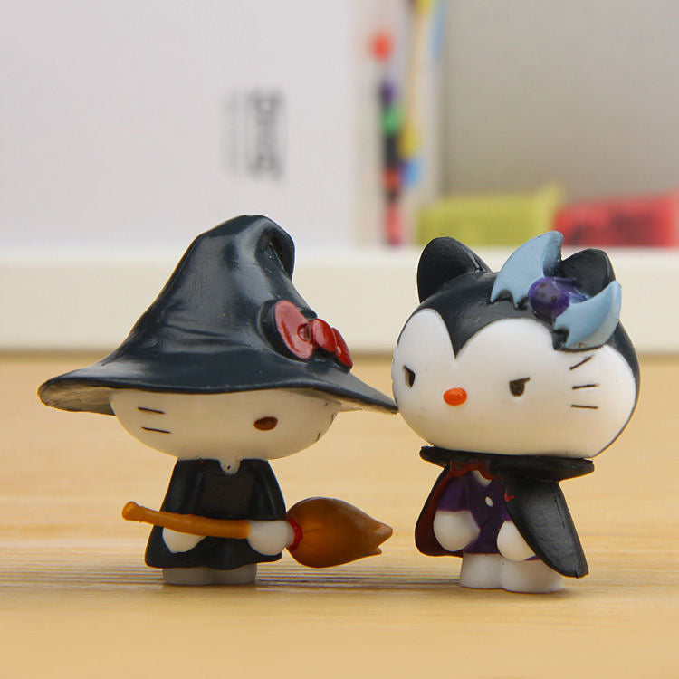 Sanrio Hello Kitty Halloween Ornaments|6 Count (Pack of 1)