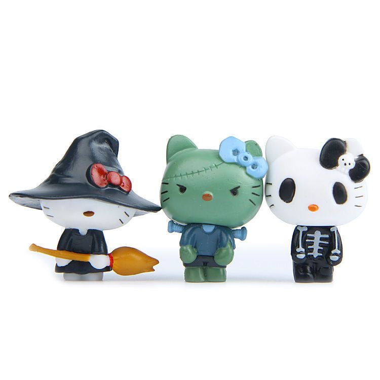 Sanrio Hello Kitty Halloween Ornaments|6 Count (Pack of 1)