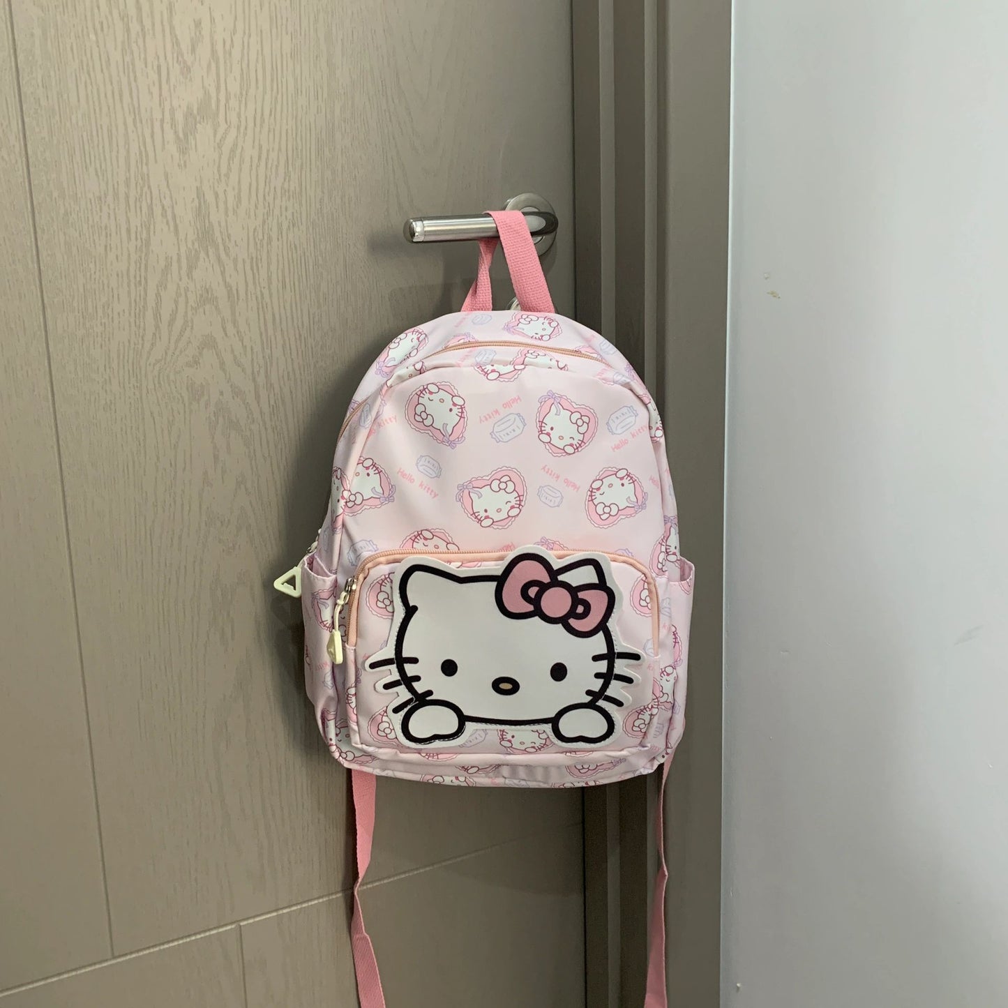 Sanrio Pocket Adult Womens Double Strap Shoulder Bag Purse Backpack