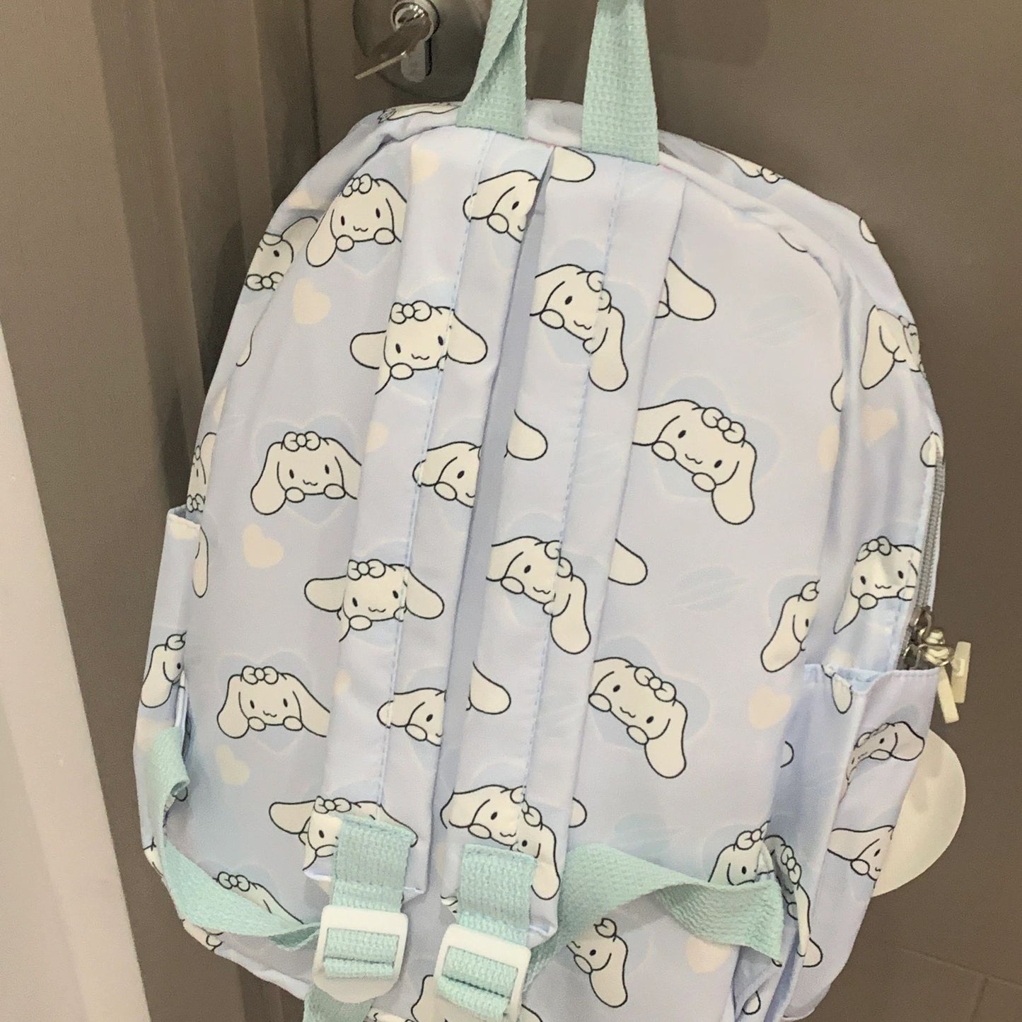 Sanrio Pocket Adult Womens Double Strap Shoulder Bag Purse Backpack