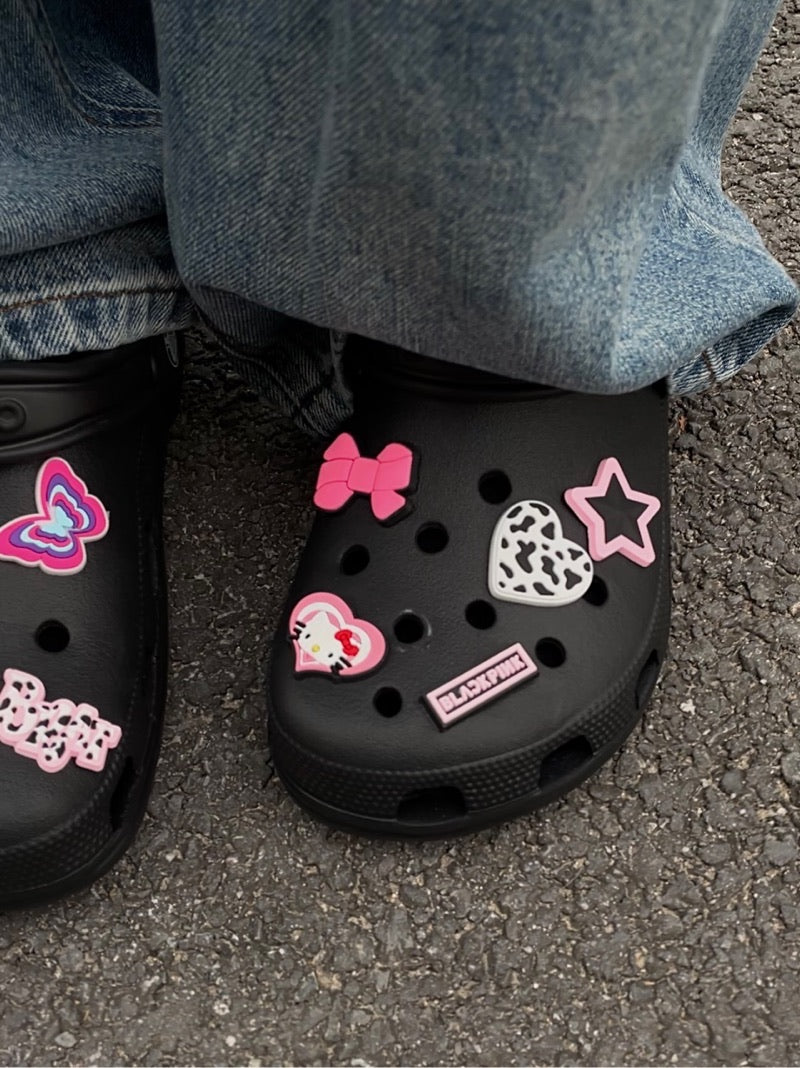 Hellokitty Charms Cute Pack Pins Shoe Decoration Croc Accessories for Croc Bags Clogs Slides