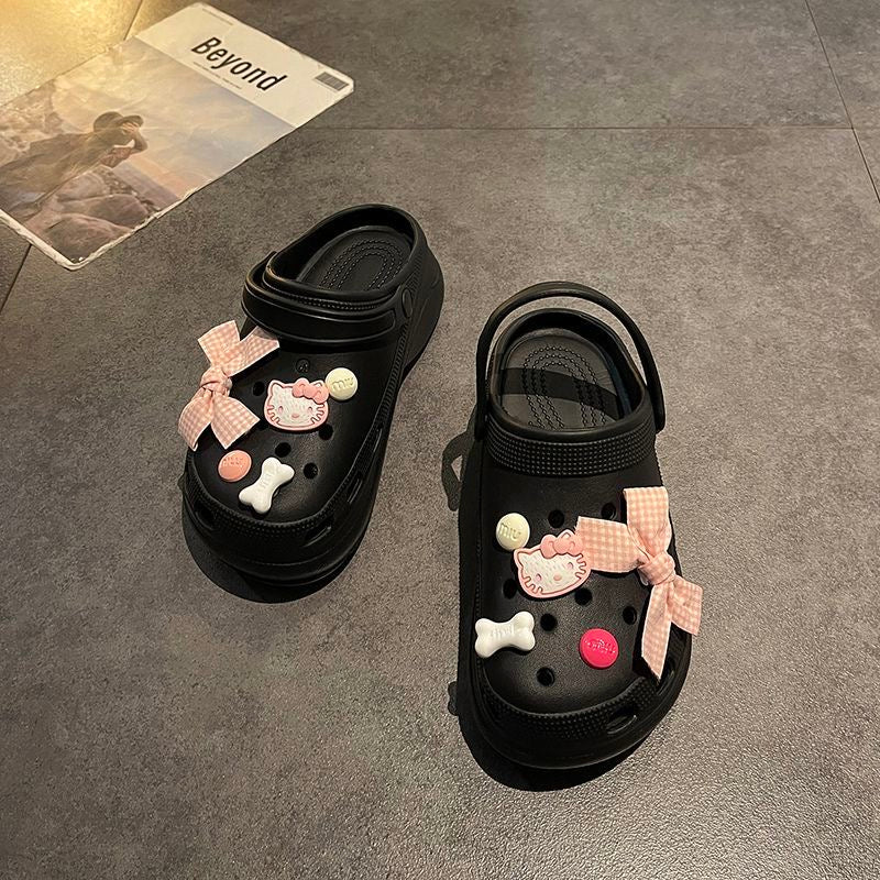 Hello Kitty Clogs Slip on Water Shoes Casual Summer for Girls