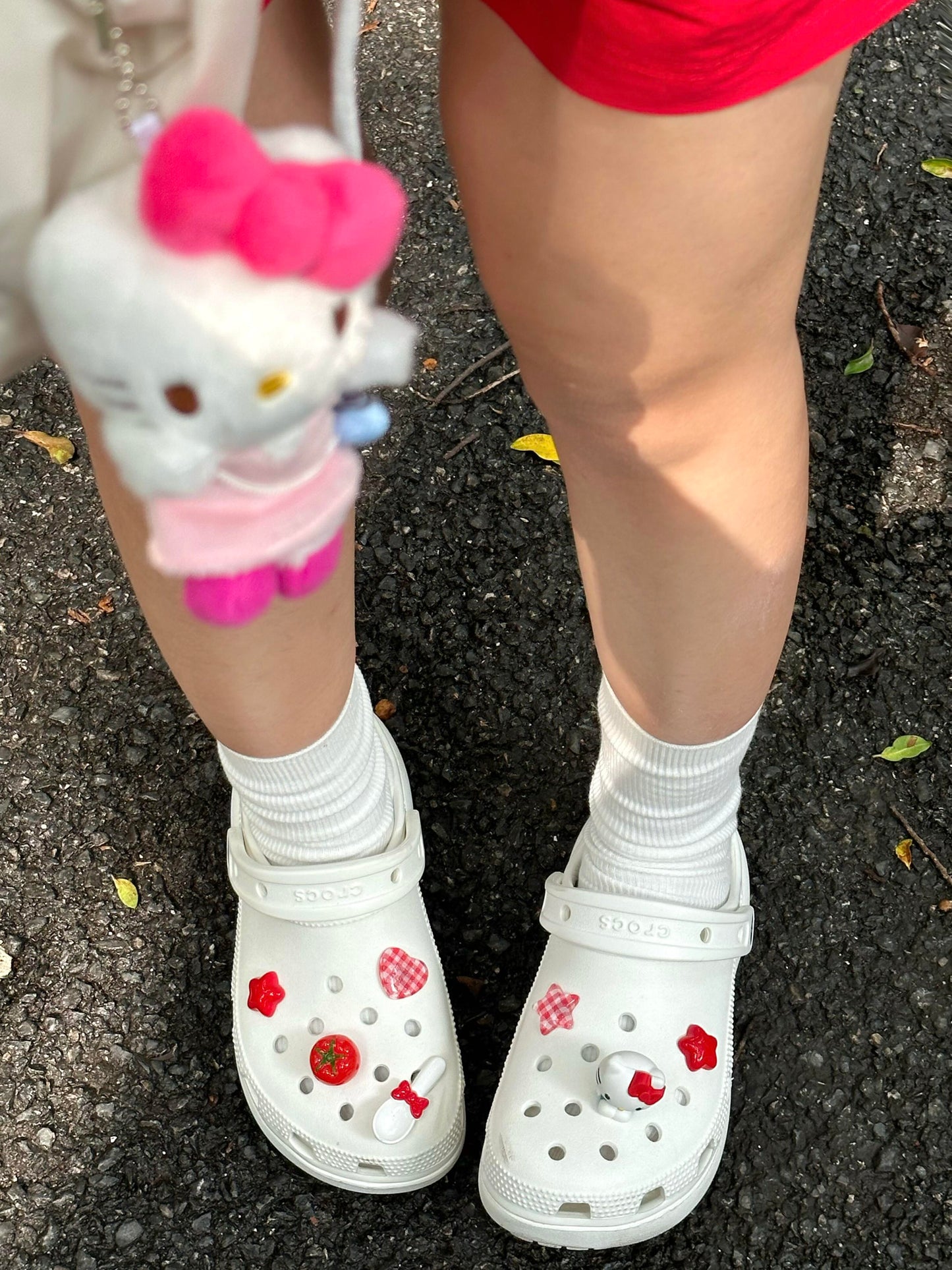 Hellokitty Charms Cute Pack Pins Shoe Decoration Croc Accessories for Croc Bags Clogs Slides
