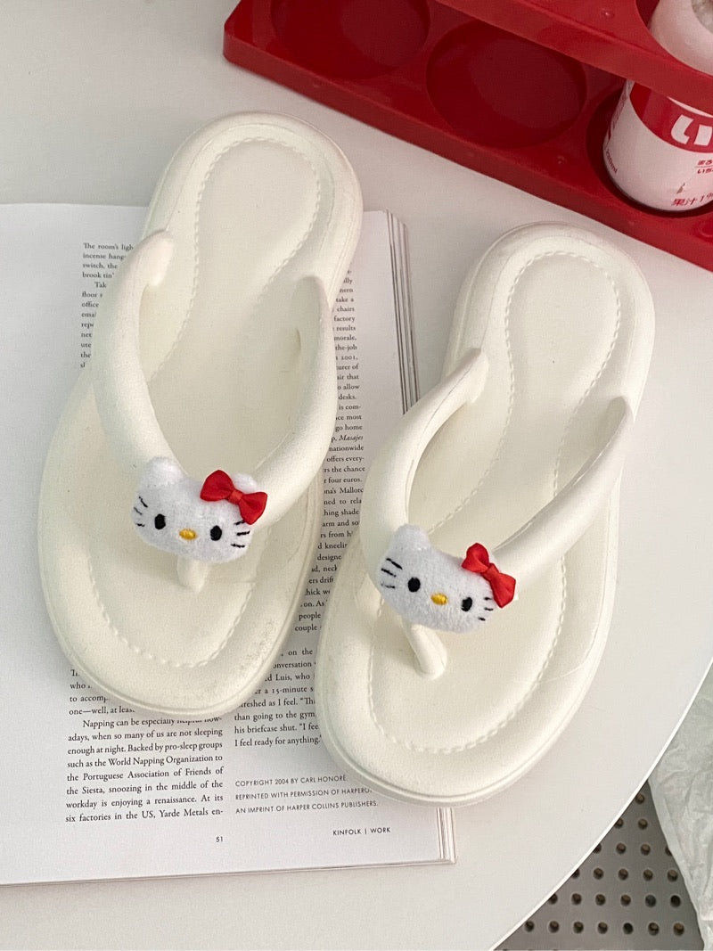 Hello Kitty Women Fashion Flip Flop Sandals