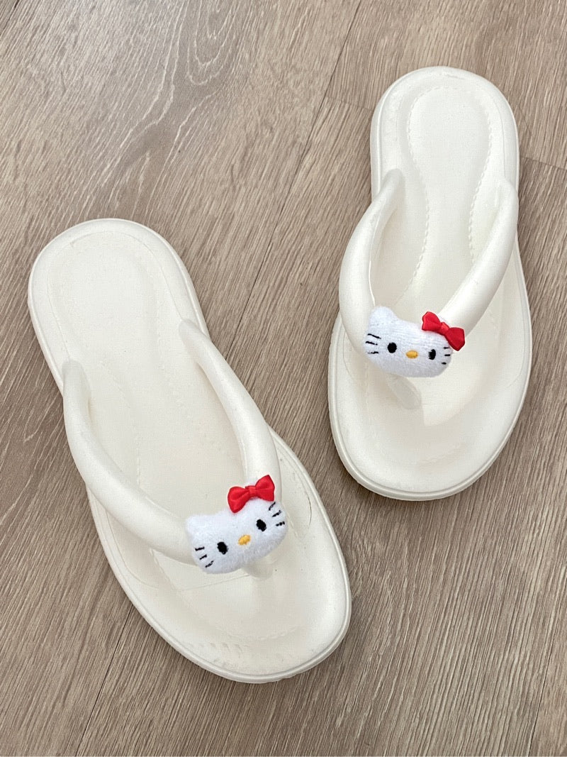 Hello Kitty Women Fashion Flip Flop Sandals