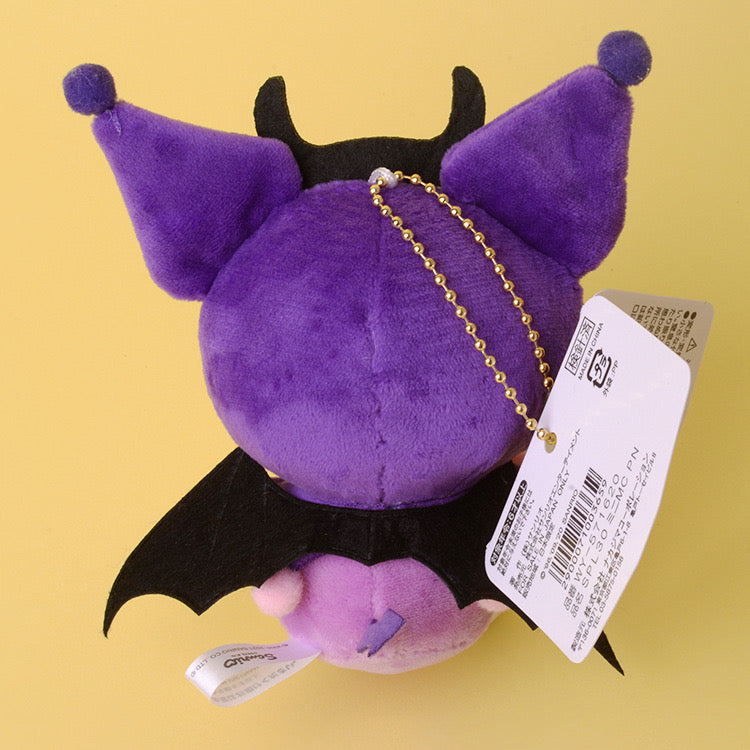 Sanrio Halloween Devil Bat Plushie Keychain