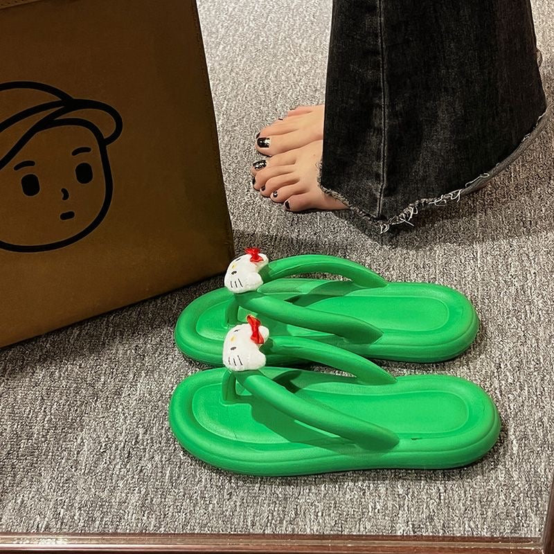 Hello Kitty Women Fashion Flip Flop Sandals