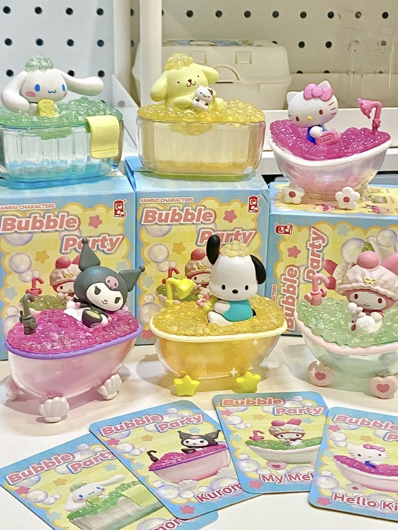 Sanrio Bubble Party Blind Box Figures