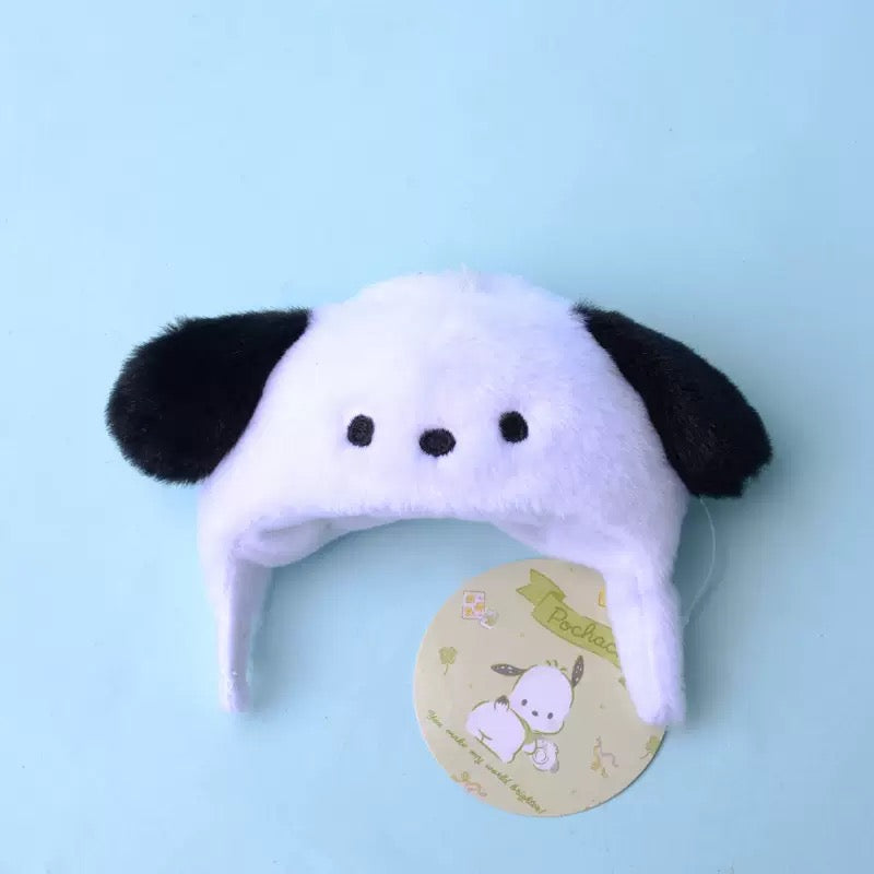 Sanrio Plush Hat 17cm Doll Clothes Suitable for 17cm Labubu Plushies Accessories