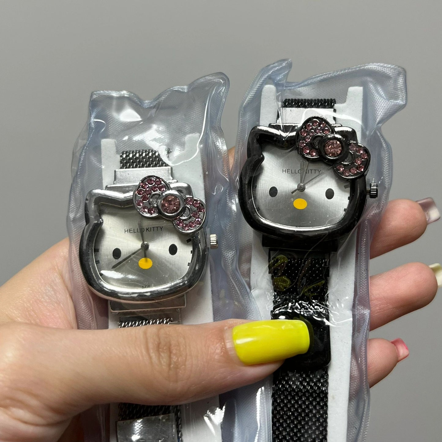 Hellokitty Crystal Watch Adjustable Metal Strap