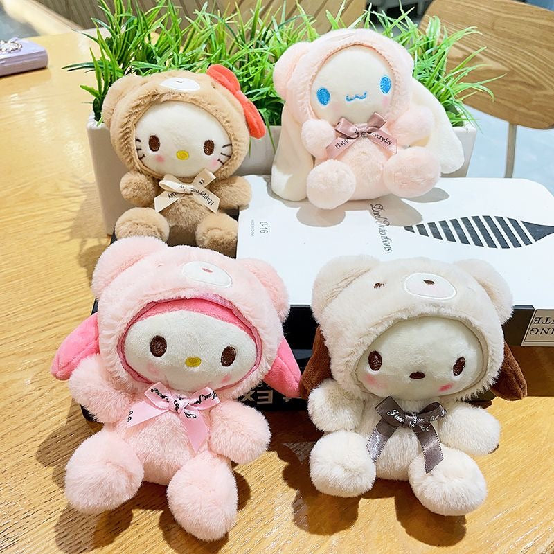 Sanrio Bear Cross-Dressing Series Plush|Toy Birthday Gifts for Girls Kids
