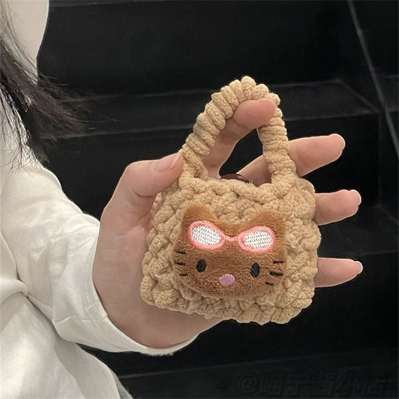 Hellokitty airpods headphones knitting bag