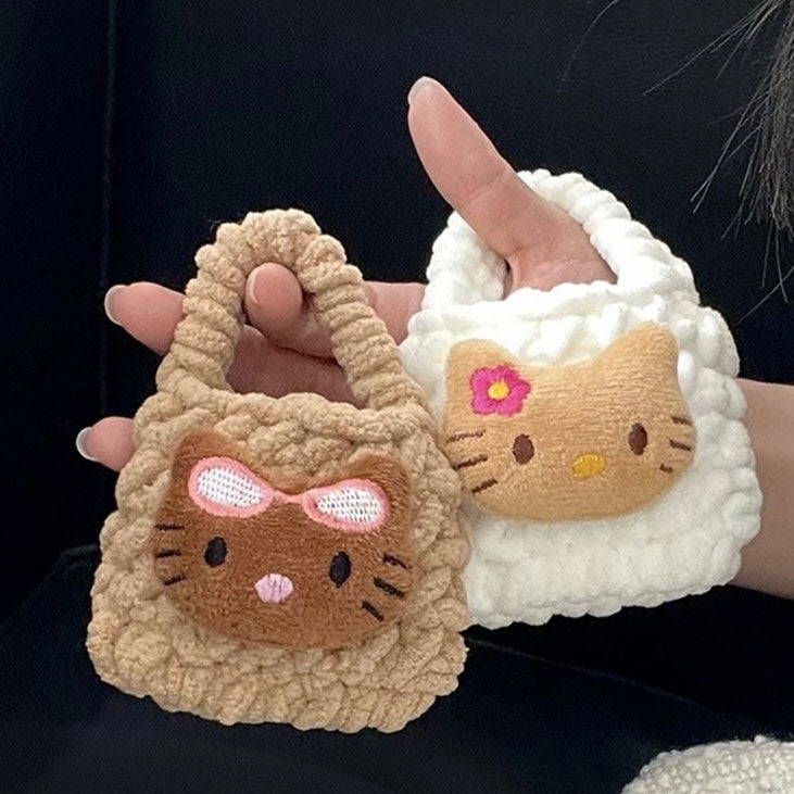 Hellokitty airpods headphones knitting bag