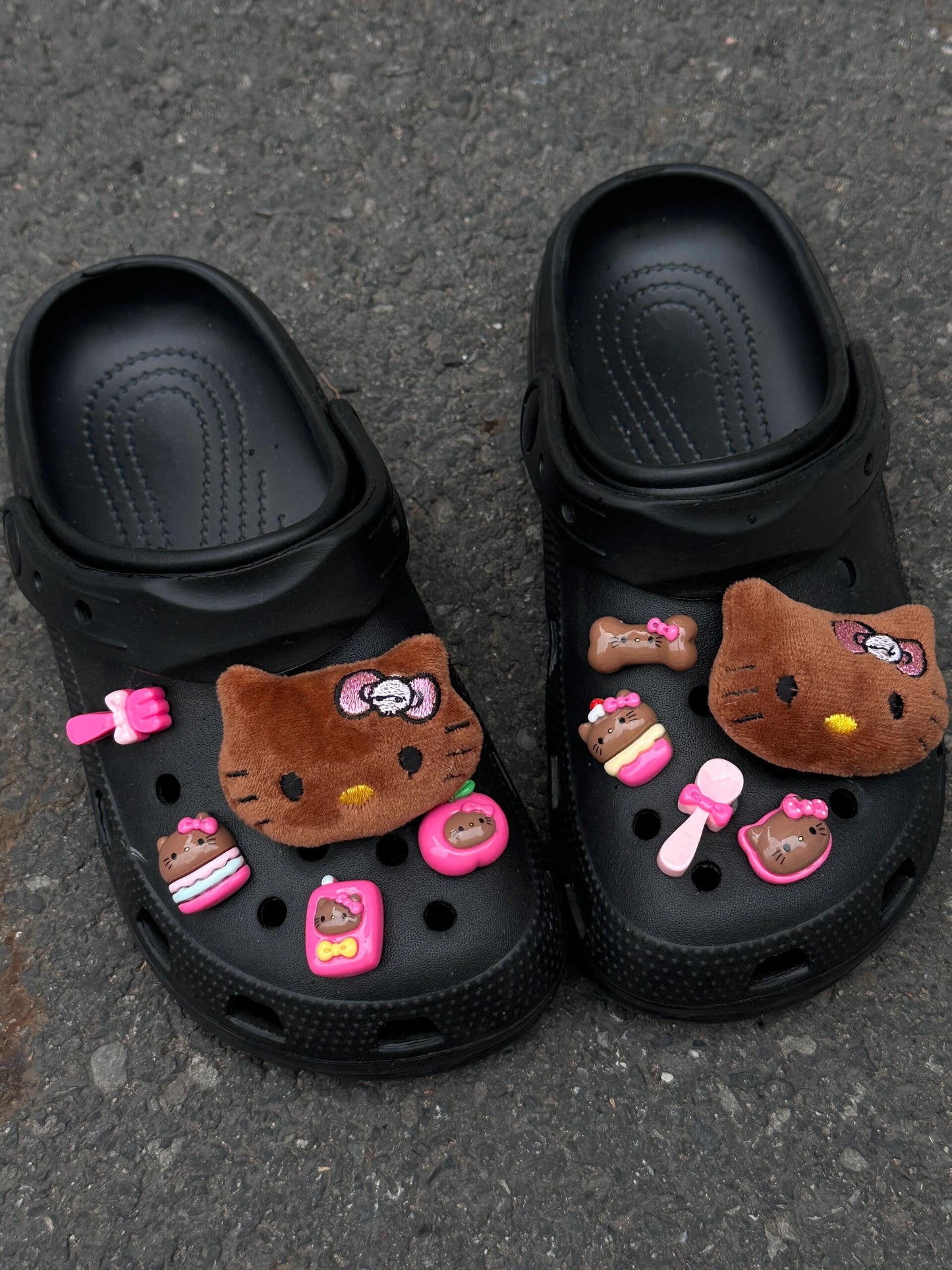 KT Charms Cute Pack Pins Shoe Decoration Croc Accessories for Croc Bags Clogs Slides