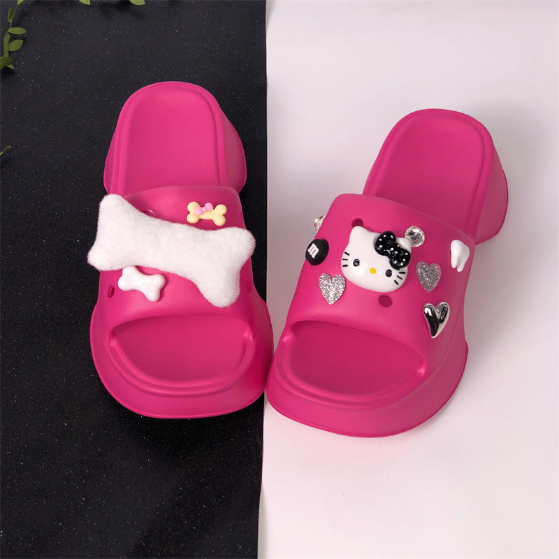 Hellokitty Women's Harlin Heeled Sandal