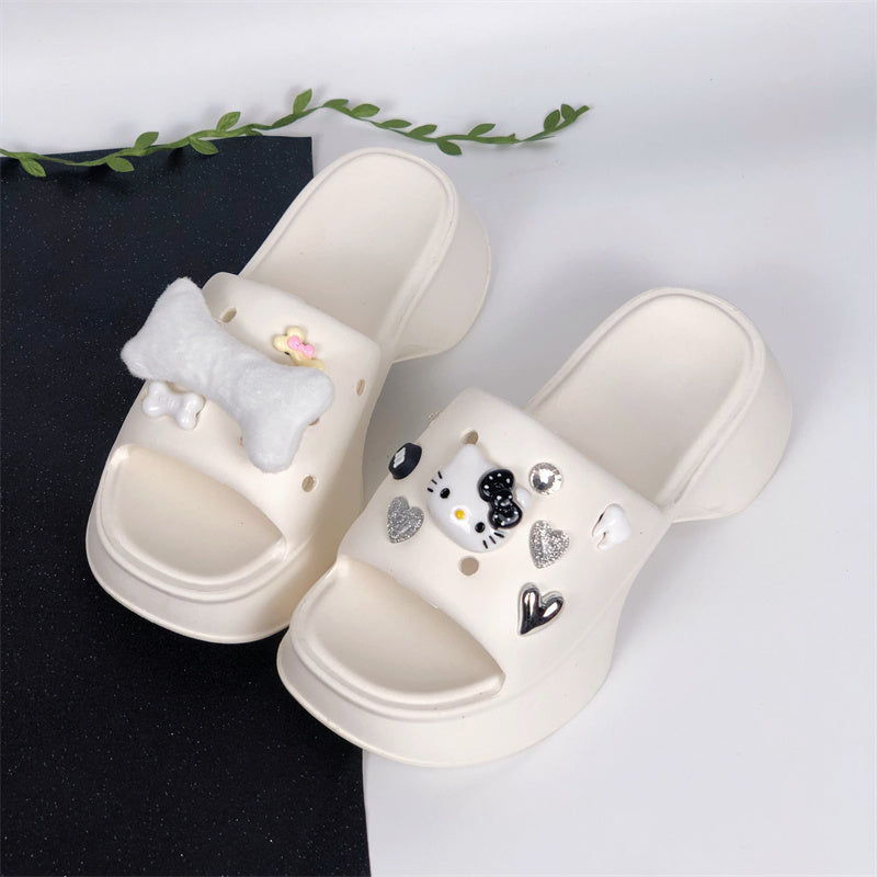 Hellokitty Women's Harlin Heeled Sandal