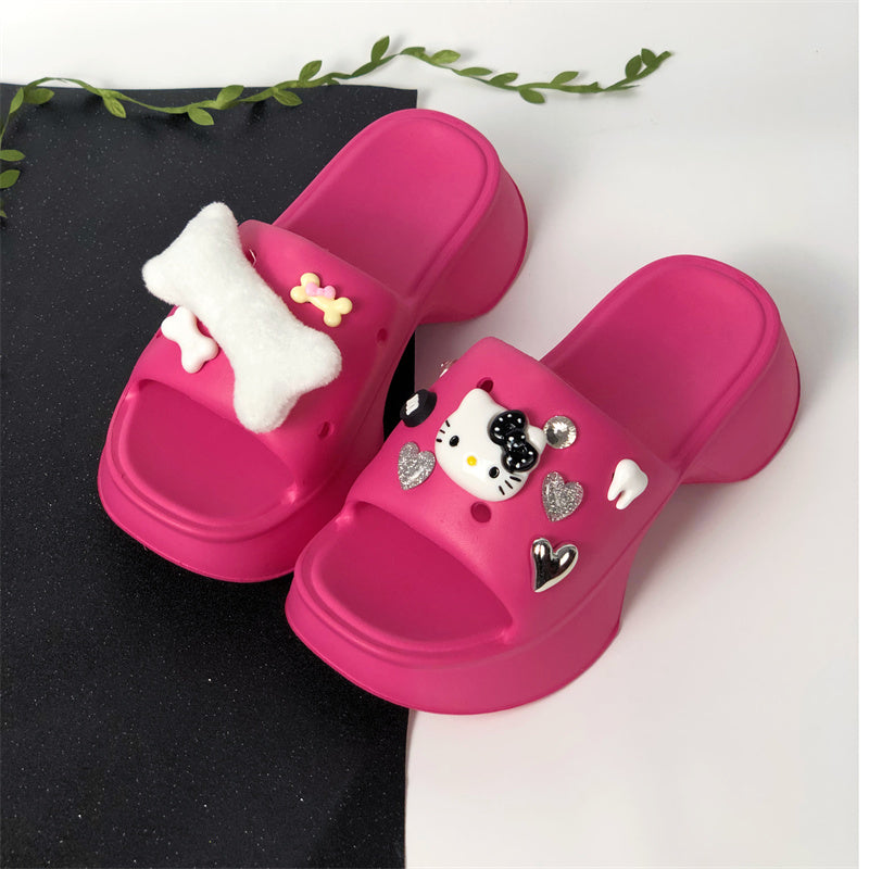 Hellokitty Women's Harlin Heeled Sandal