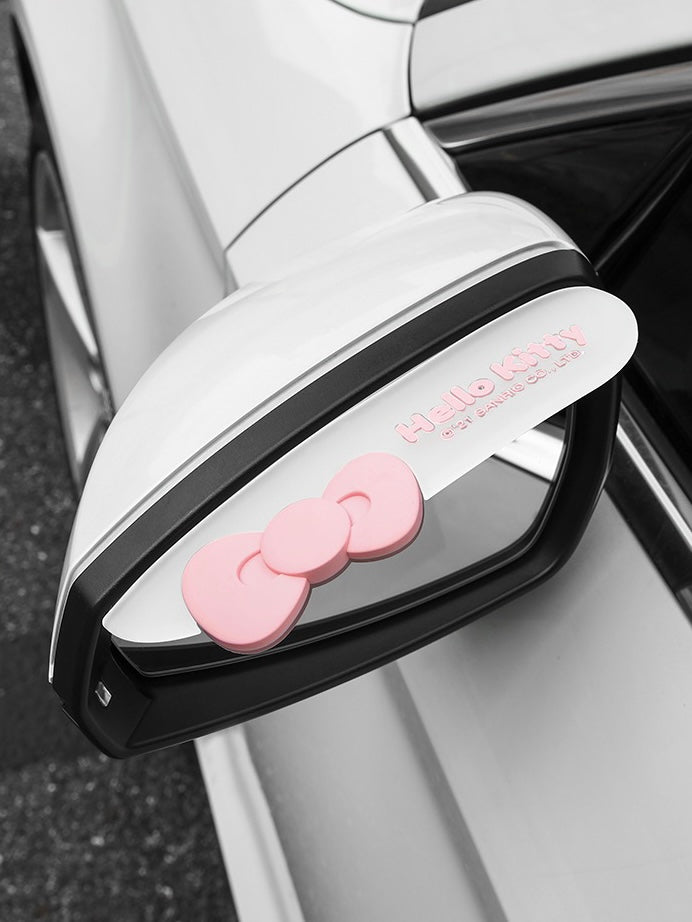 Hellokitty Mirror Rain Visor Smoke Guard