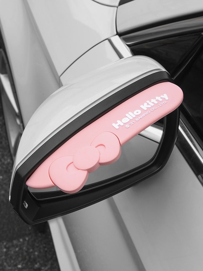 Hellokitty Mirror Rain Visor Smoke Guard
