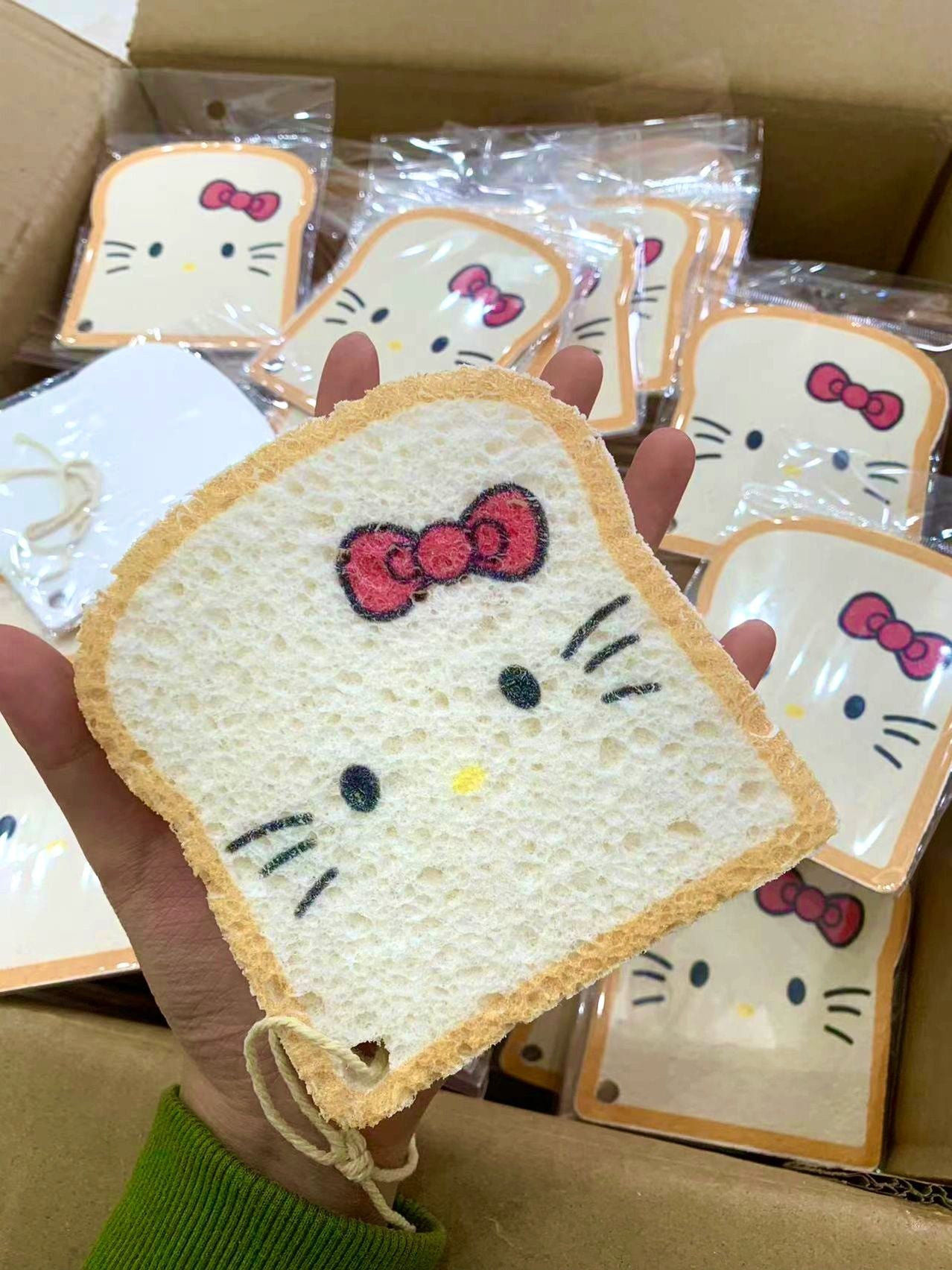 Hello Kitty Dishwashing Sponges