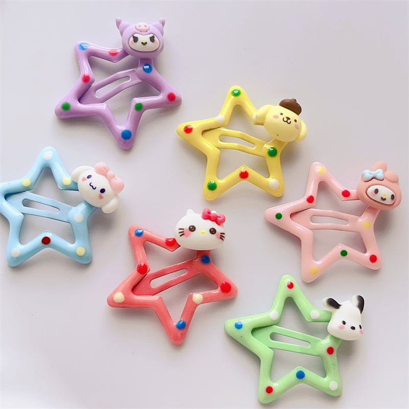 Sanrio Hair clips|12 Count (Pack of 1)