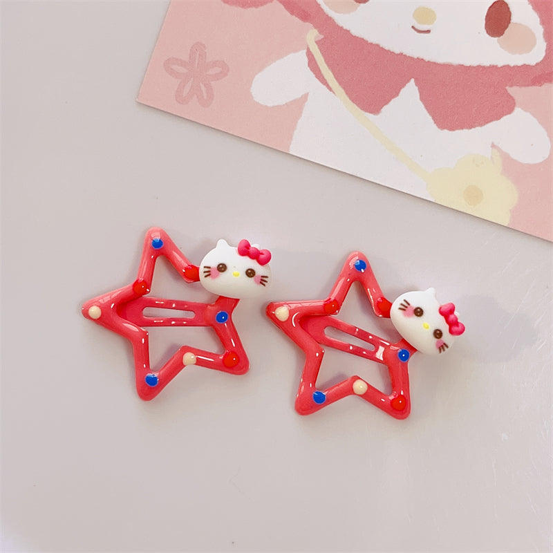 Sanrio Hair clips|12 Count (Pack of 1)