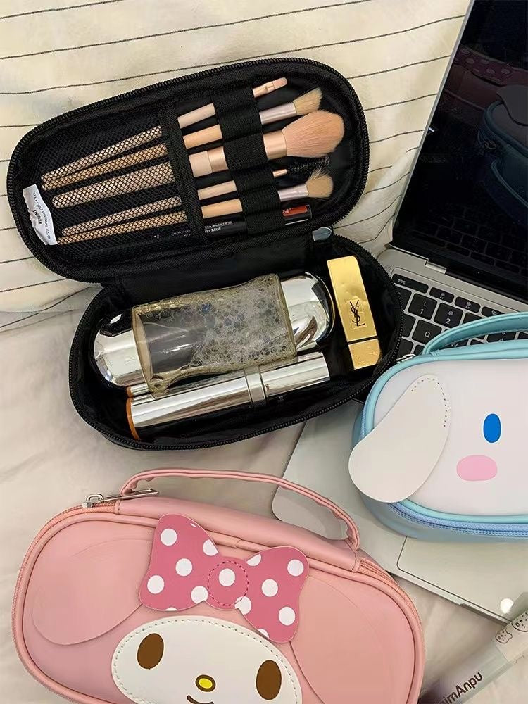 Sanrio Pencil Case Makeup Organizer Storage Makeup Bag Girls Case Bags