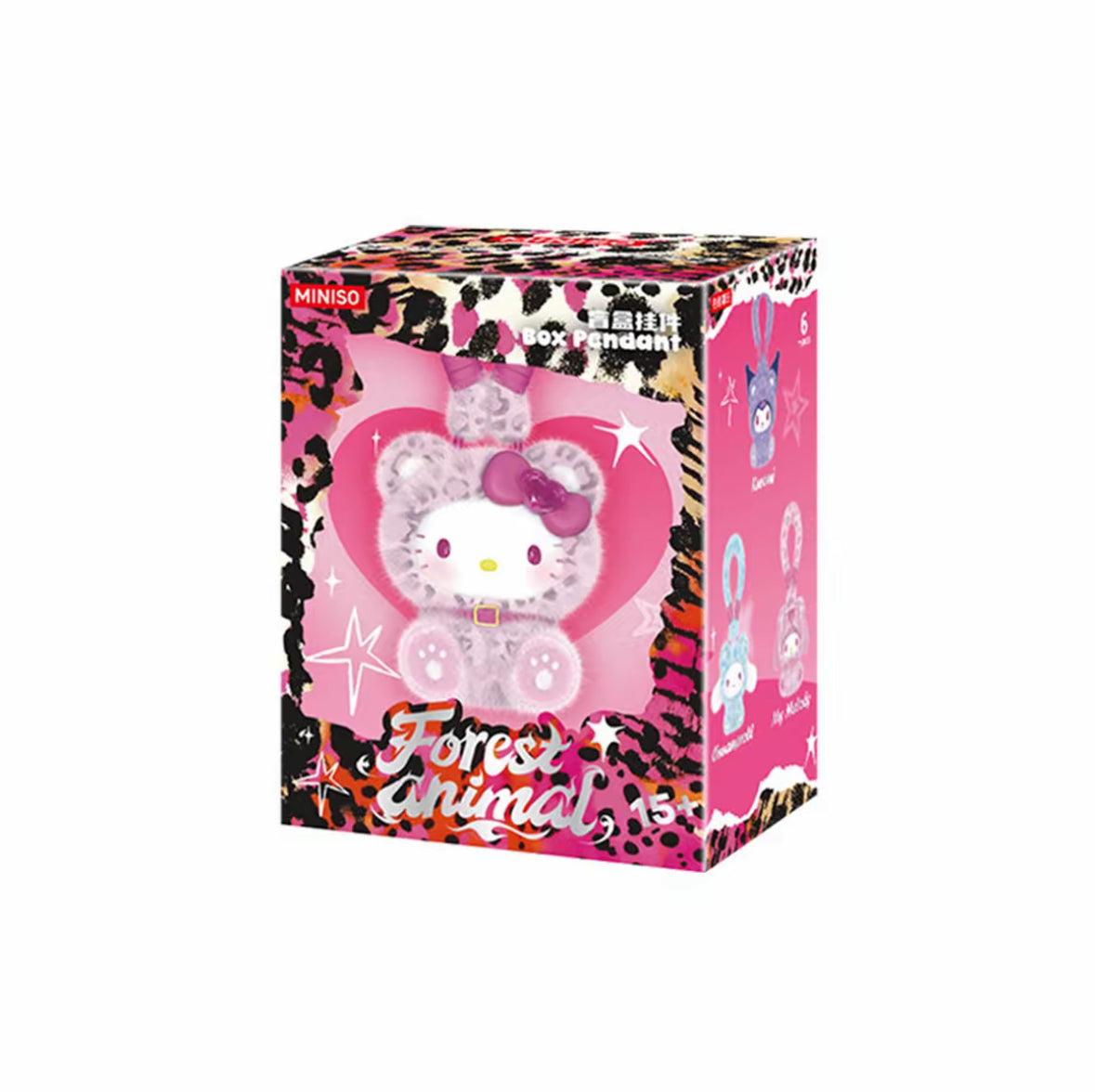 Sanrio Forest Animal Series Plush Vinyl Blind Box Pendant Dolls