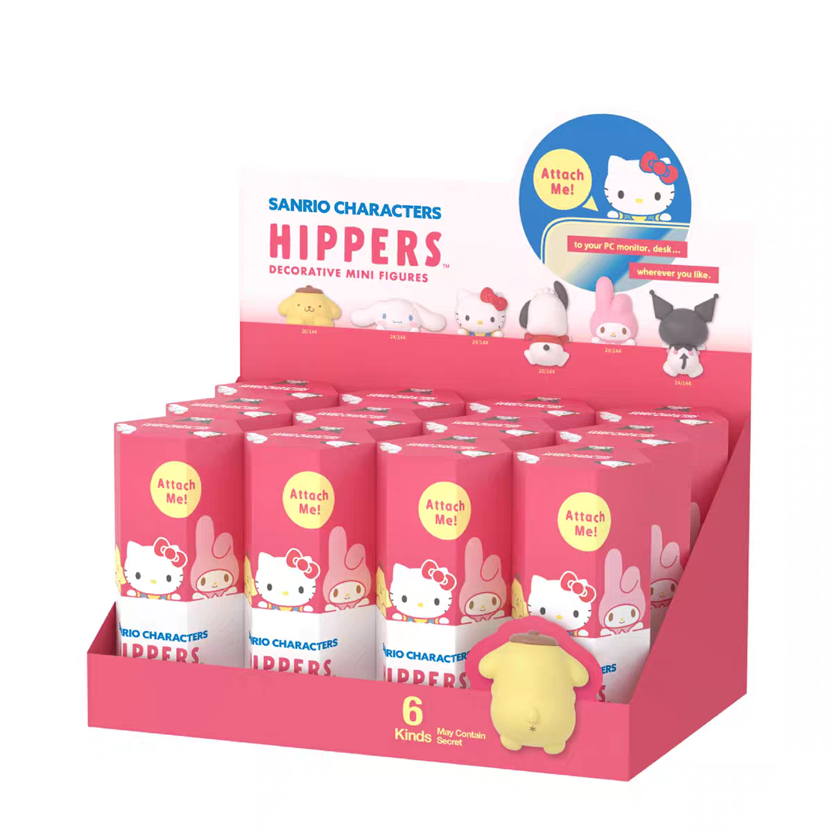Sanrio Hippers Mini Figure Blind Box Car Ornaments