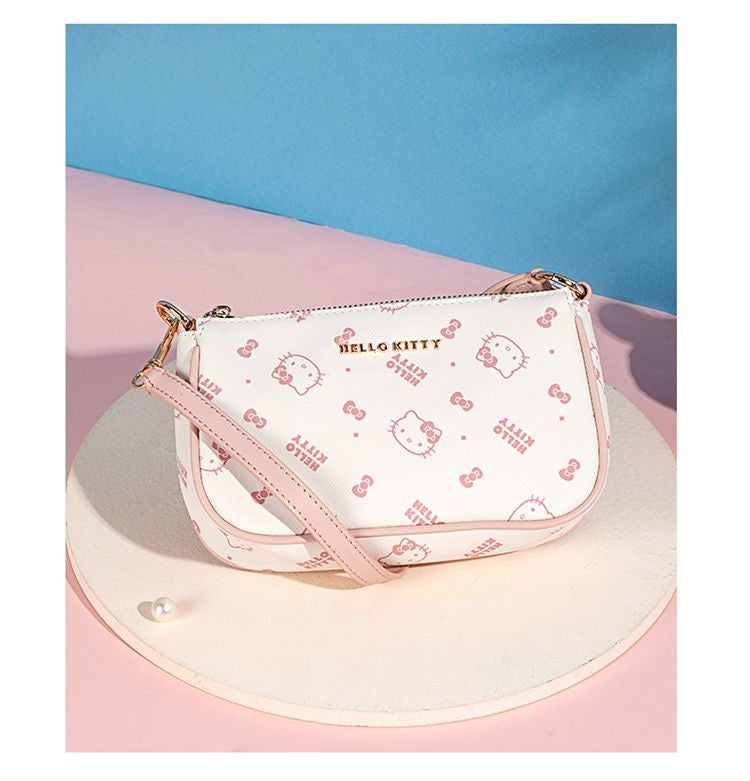 Hellokitty Hobo Bag Shoulder Crossbody Bags Small Clutch Totes Handbag Purse（gift box packaging）