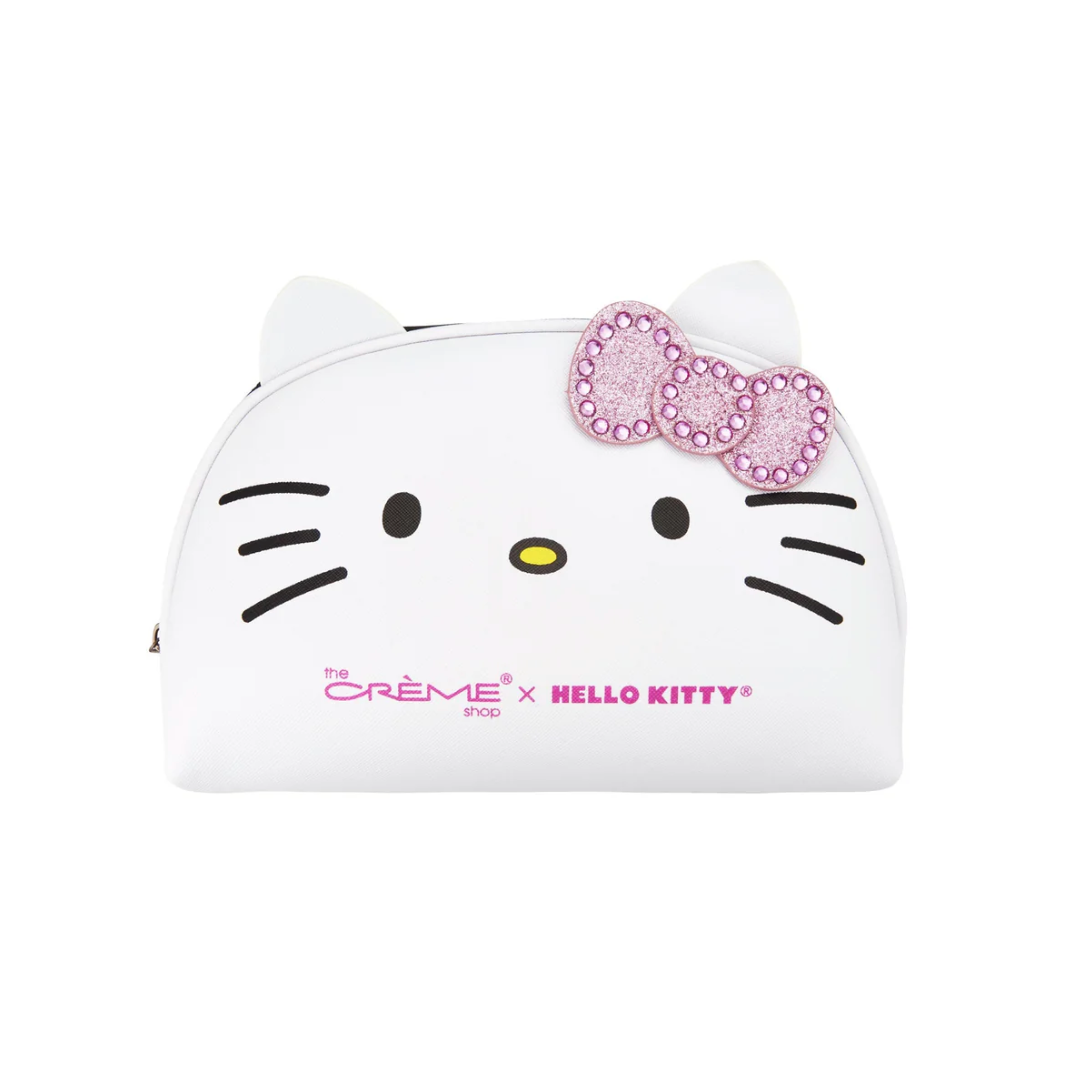 Hello Kitty x The Crème Shop Dome Makeup Travel Pouch