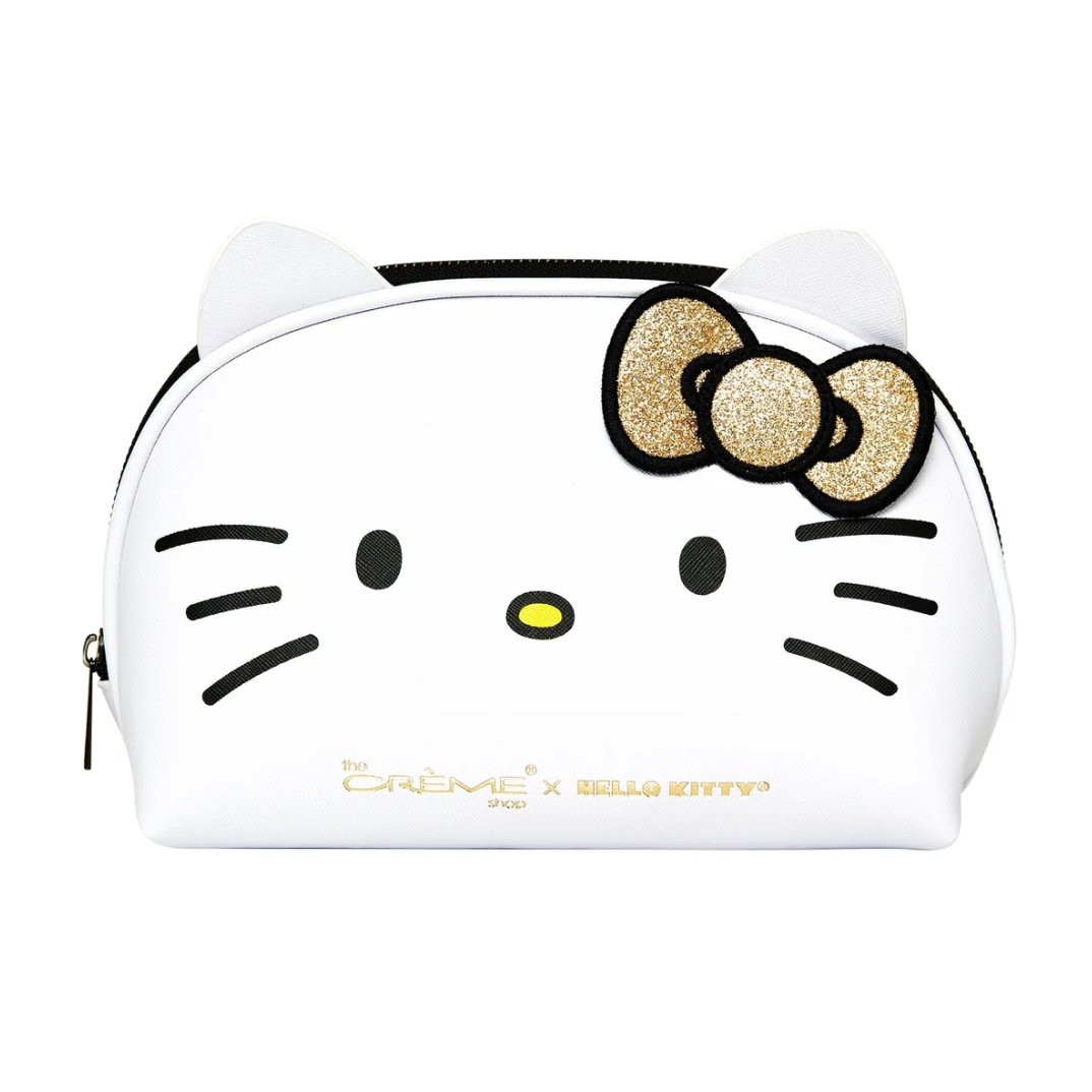 Hello Kitty x The Crème Shop Dome Makeup Travel Pouch