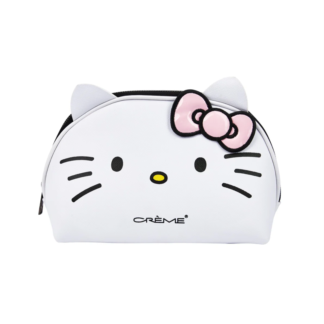 Hello Kitty x The Crème Shop Dome Makeup Travel Pouch