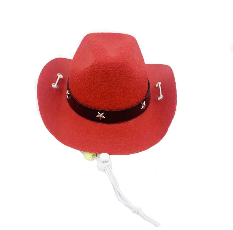 Cowboy Hat Clothing Accessories (NO DOLL) Cute Clothes for Labubu Dress up Unique Style
