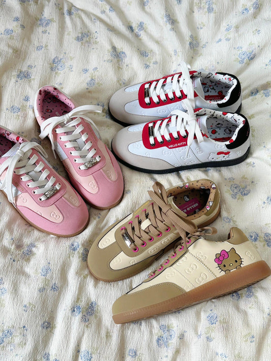 Hellokitty Samba Cute Sneakers Casual Fashion Comfortable Classic Shoes