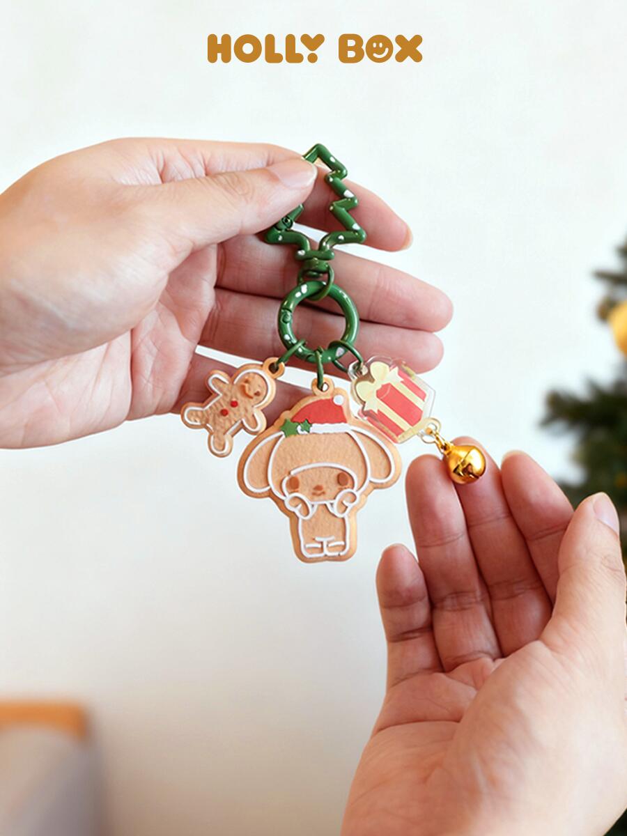 Sanrio Gingerbread Series Christmas Keychain Charms