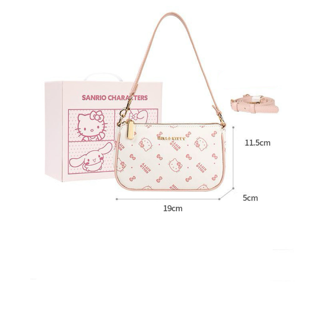 Hellokitty Hobo Bag Shoulder Crossbody Bags Small Clutch Totes Handbag Purse（gift box packaging）