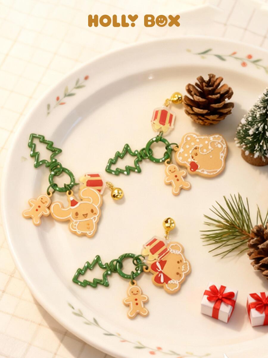 Sanrio Gingerbread Series Christmas Keychain Charms
