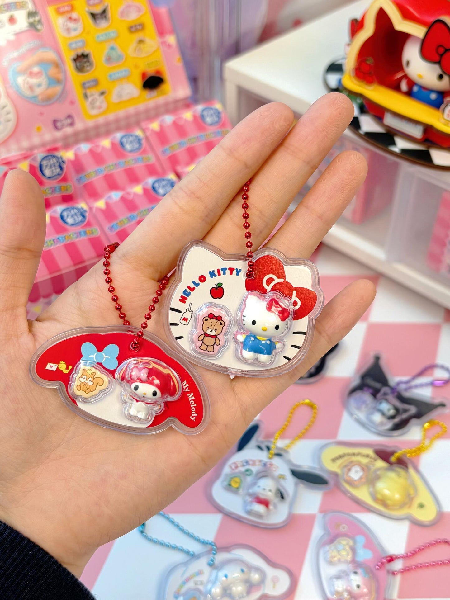 Sanrio Blind box Charm Pendant Keychains