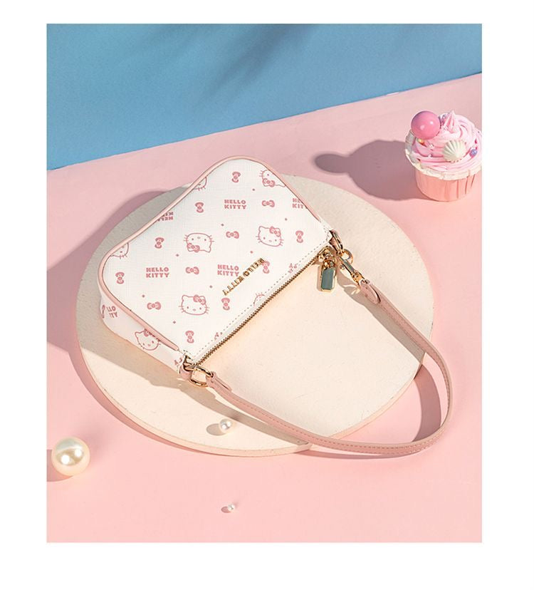 Hellokitty Hobo Bag Shoulder Crossbody Bags Small Clutch Totes Handbag Purse（gift box packaging）