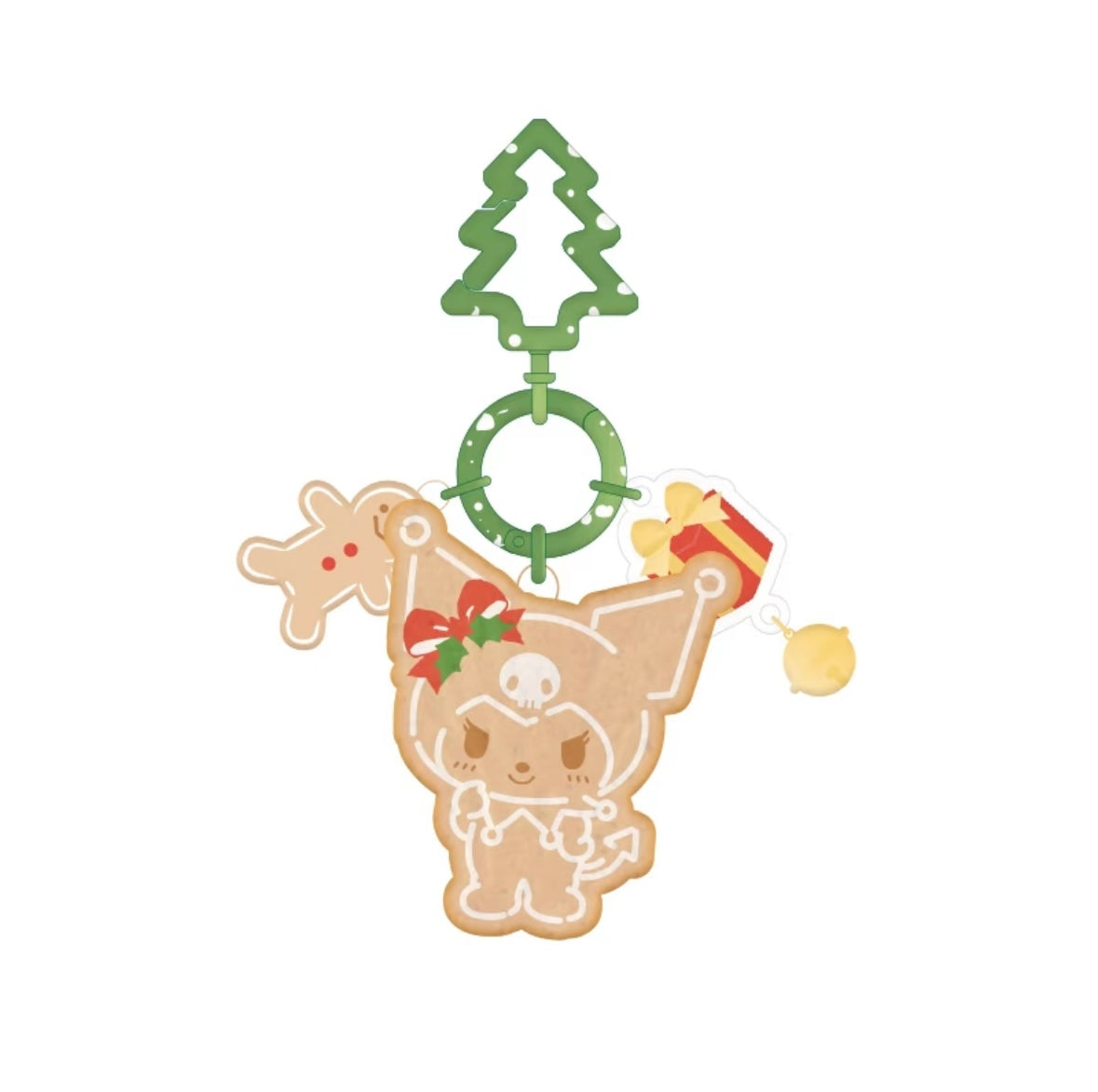 Sanrio Gingerbread Series Christmas Keychain Charms
