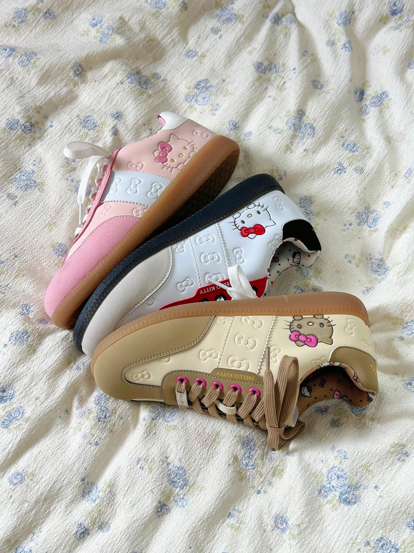 Hellokitty Samba Cute Sneakers Casual Fashion Comfortable Classic Shoes