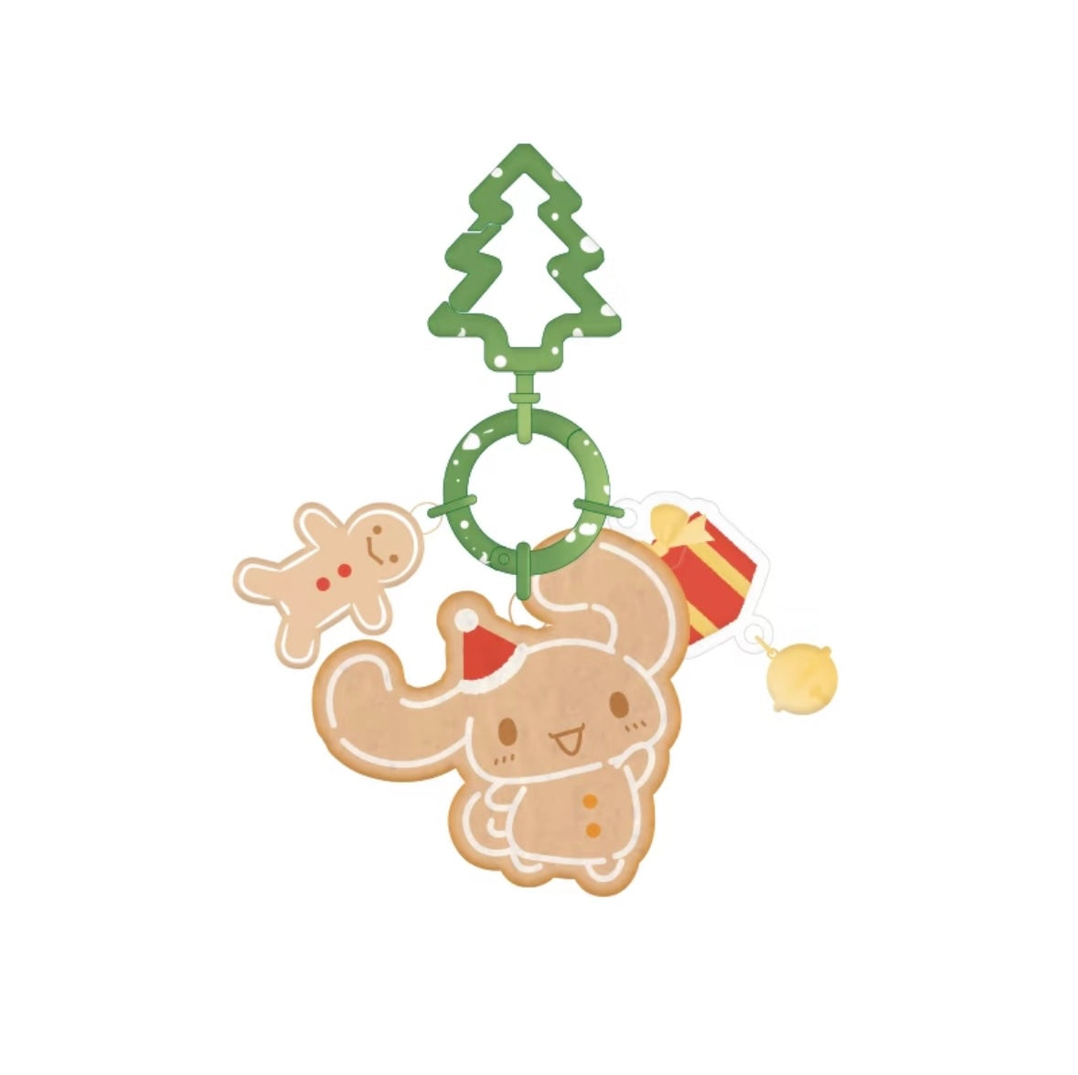 Sanrio Gingerbread Series Christmas Keychain Charms