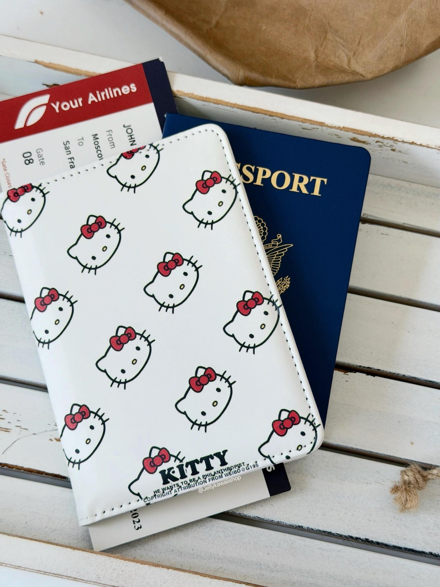 Hello Kitty Passport Holder