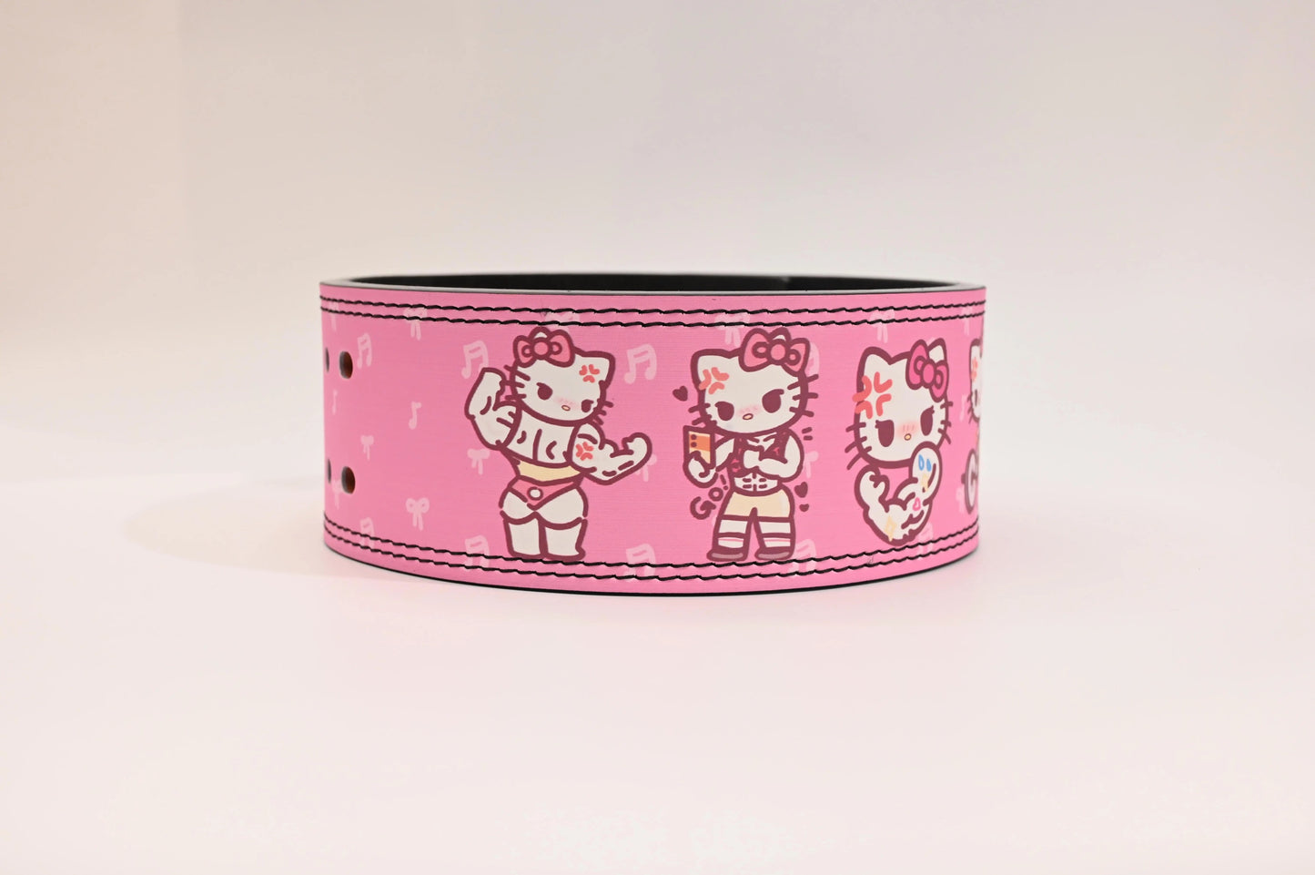 Hello Kitty Weight Lifting Belt Leather Gym Belts Back Support